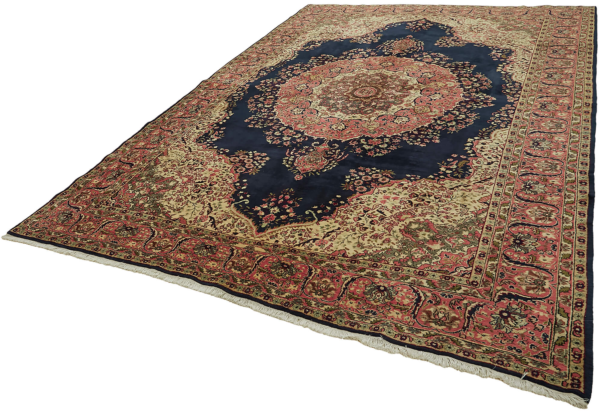 8x12 Beige Vintage Large Area Rug - 45448
