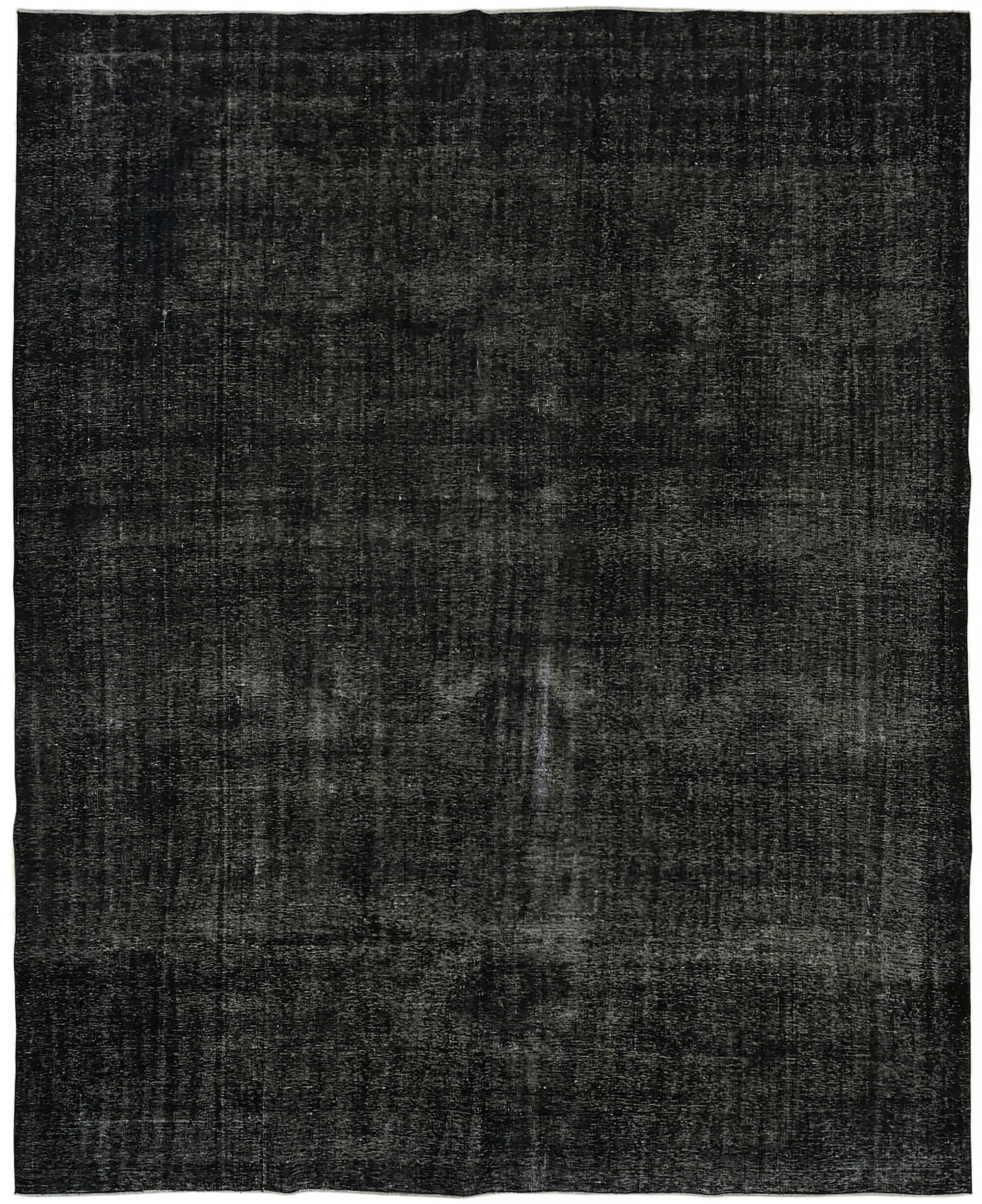 10x13 Black Overdyed Large Area Rug - 45450