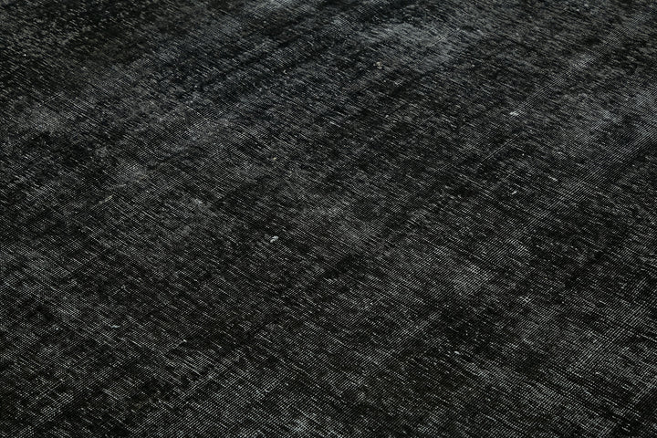 10x13 Black Overdyed Large Area Rug - 45450