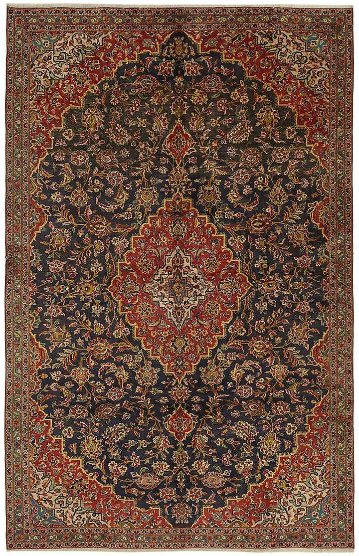 7x11 Beige Vintage Large Area Rug - 45453