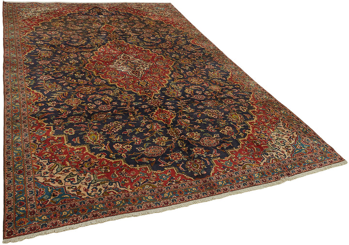 7x11 Beige Vintage Large Area Rug - 45453