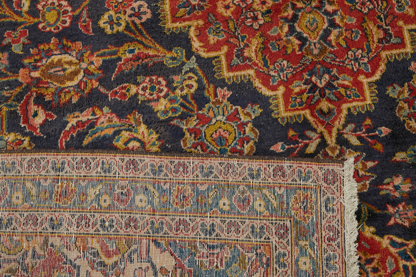 7x11 Beige Vintage Large Area Rug - 45453