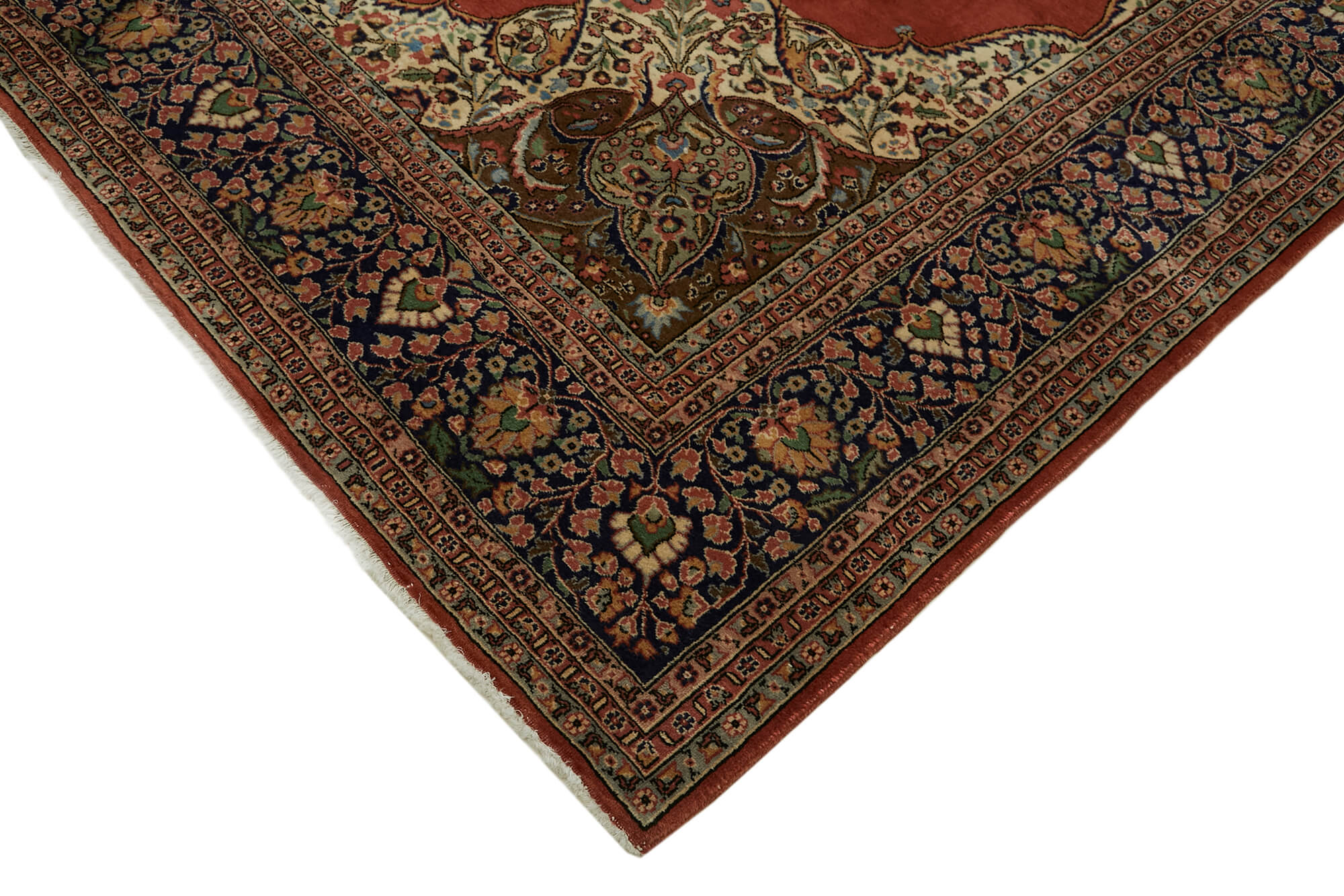 8x12 Beige Vintage Large Area Rug - 45455