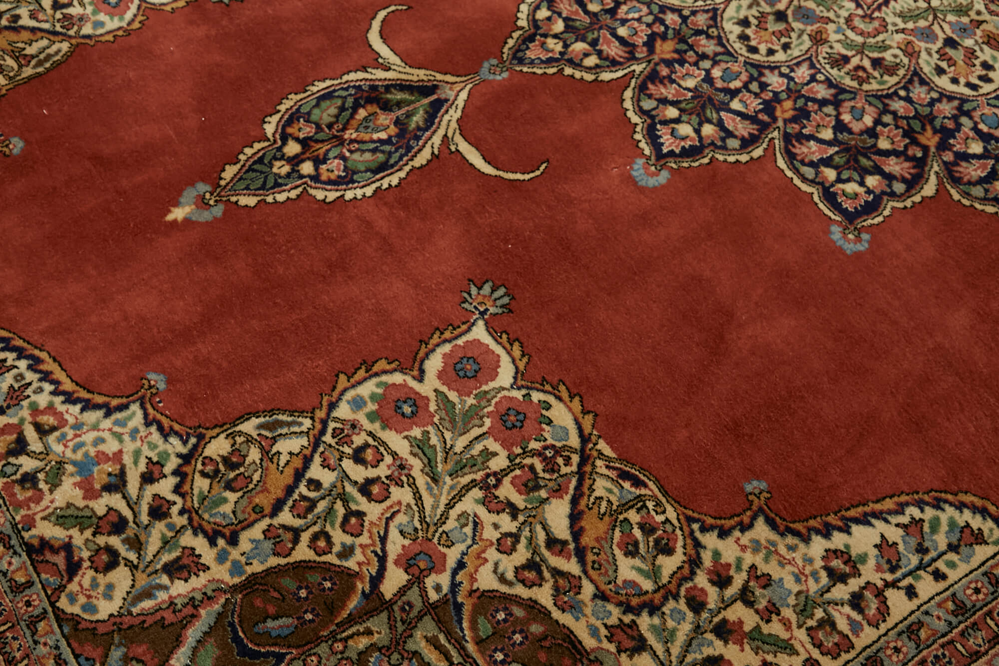 8x12 Beige Vintage Large Area Rug - 45455