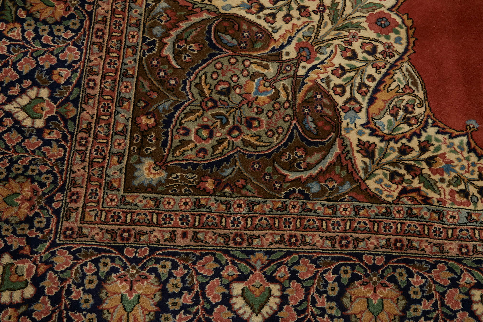 8x12 Beige Vintage Large Area Rug - 45455