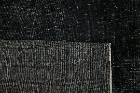 9x12 Black Overdyed Large Area Rug - 45456