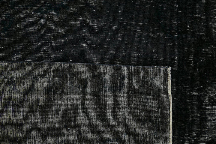 9x12 Black Overdyed Large Area Rug - 45456