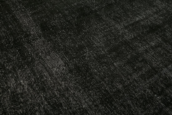 10x12 Black Overdyed Large Area Rug - 45458