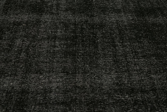 10x12 Black Overdyed Large Area Rug - 45458