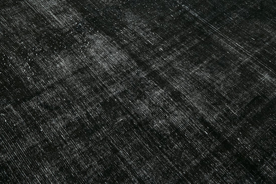 9x12 Black Overdyed Large Area Rug - 45460