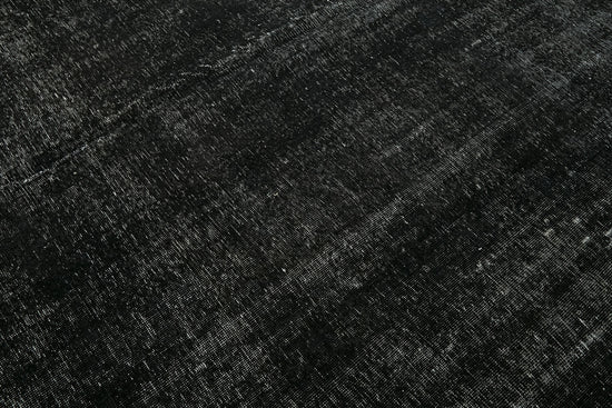 9x12 Black Overdyed Large Area Rug - 45462