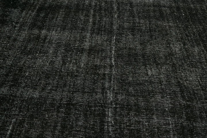 9x12 Black Overdyed Large Area Rug - 45462