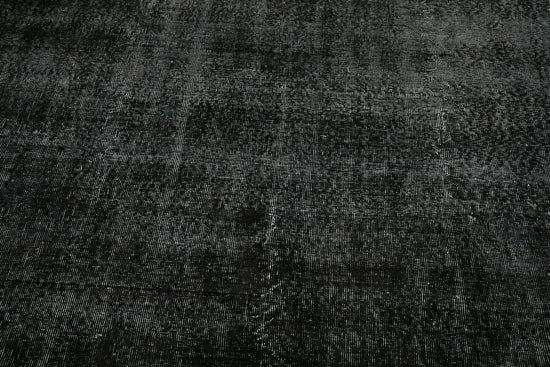 9x12 Black Overdyed Large Area Rug - 45464