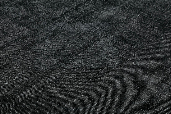 9x12 Black Overdyed Large Area Rug - 45466