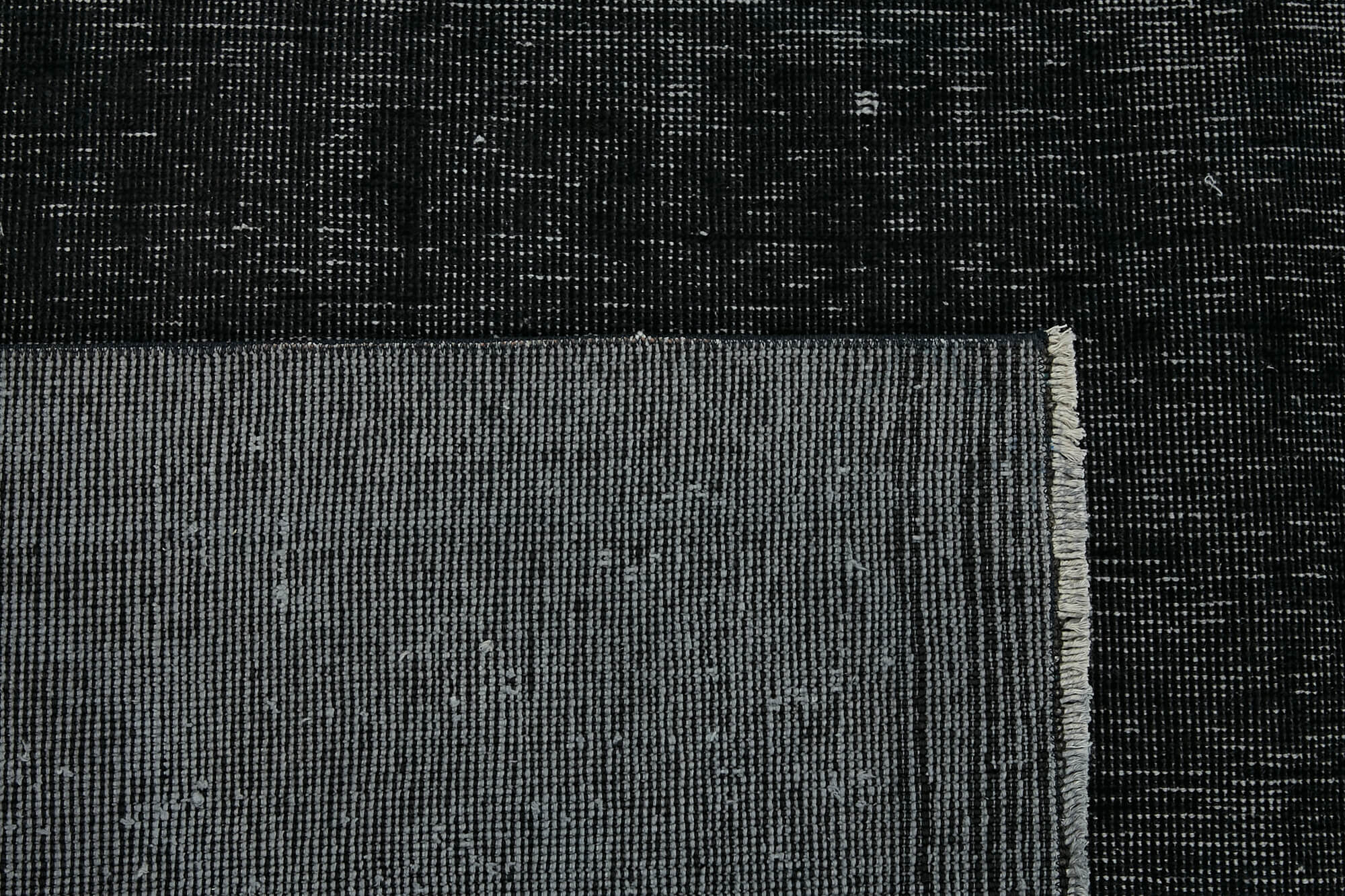 9x12 Black Overdyed Large Area Rug - 45466