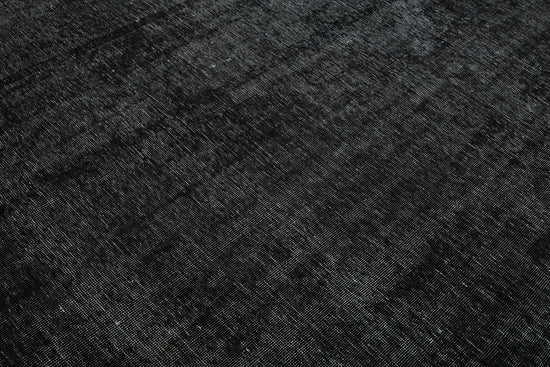 9x12 Black Overdyed Large Area Rug - 45466