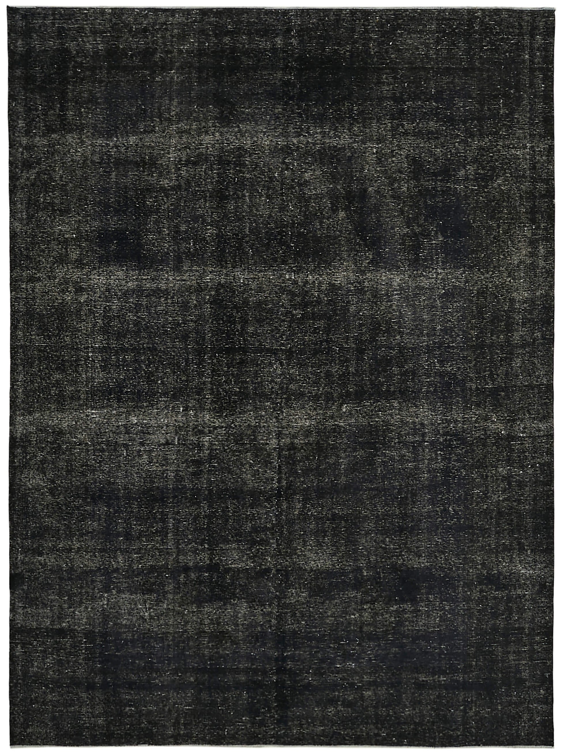 9x12 Black Overdyed Large Area Rug - 45468