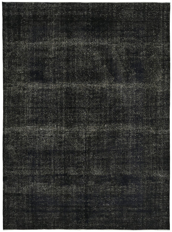 9x12 Black Overdyed Large Area Rug - 45468