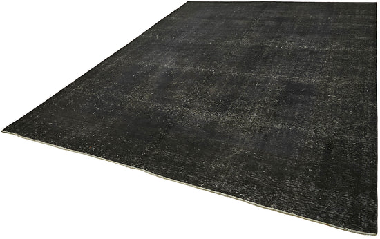 9x12 Black Overdyed Large Area Rug - 45468
