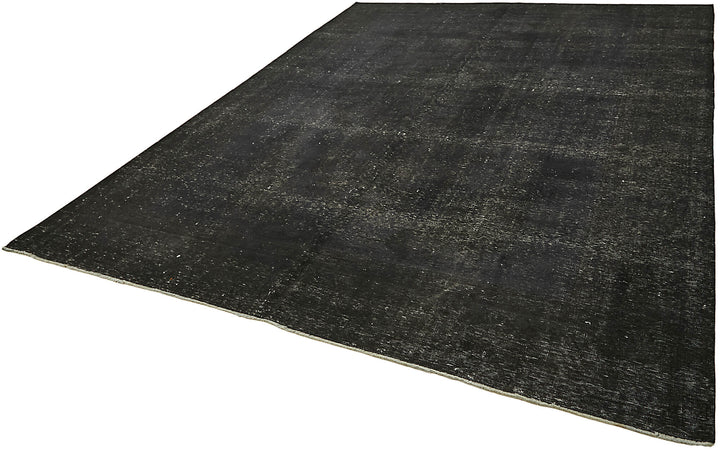9x12 Black Overdyed Large Area Rug - 45468