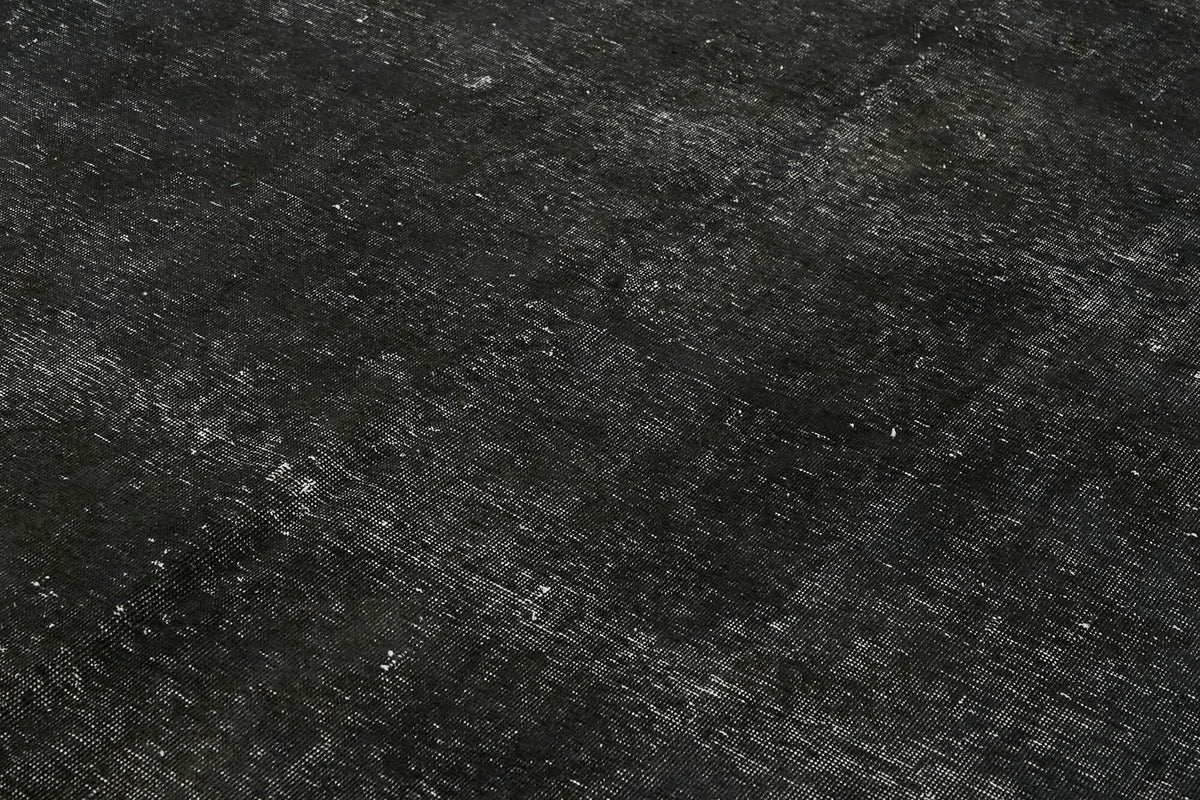 9x12 Black Overdyed Large Area Rug - 45468