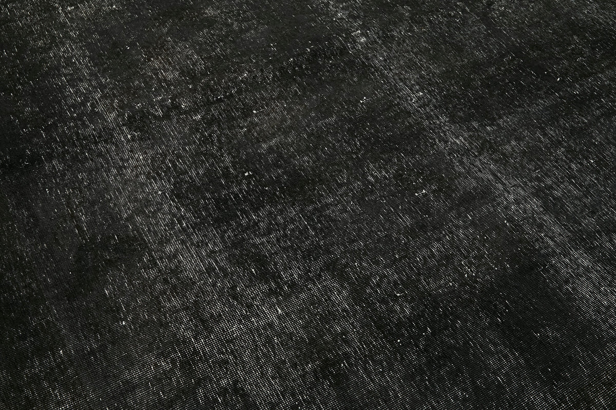 9x12 Black Overdyed Large Area Rug - 45468