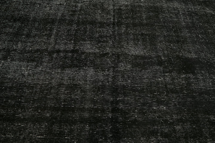 9x12 Black Overdyed Large Area Rug - 45468