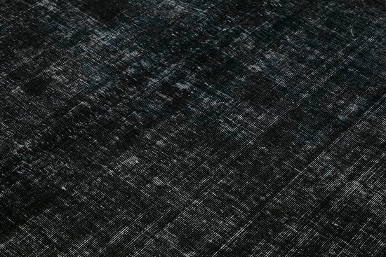 9x12 Black Overdyed Large Area Rug - 45470