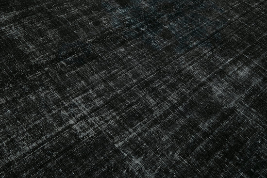 9x12 Black Overdyed Large Area Rug - 45470