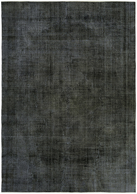 10x13 Black Overdyed Large Area Rug - 45474