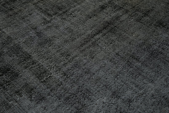 10x13 Black Overdyed Large Area Rug - 45474