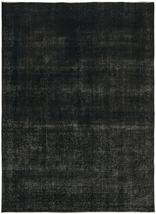 9x12 Black Overdyed Large Area Rug - 45476