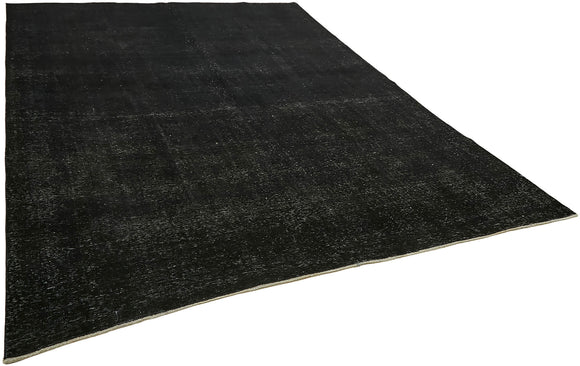 9x12 Black Overdyed Large Area Rug - 45476
