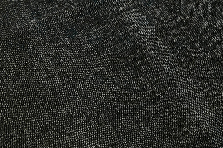 9x9 Black Overdyed Large Area Rug - 45478