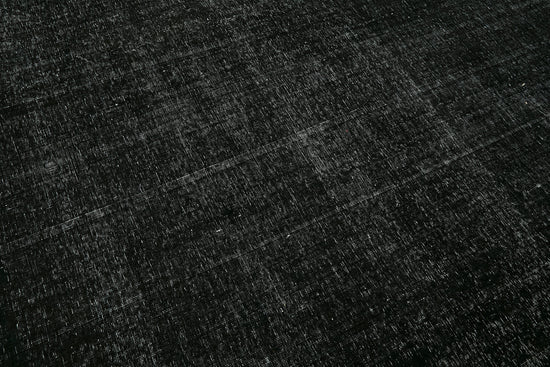 10x12 Black Overdyed Large Area Rug - 45480