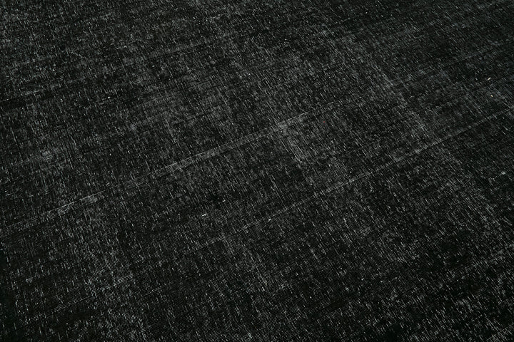 10x12 Black Overdyed Large Area Rug - 45480