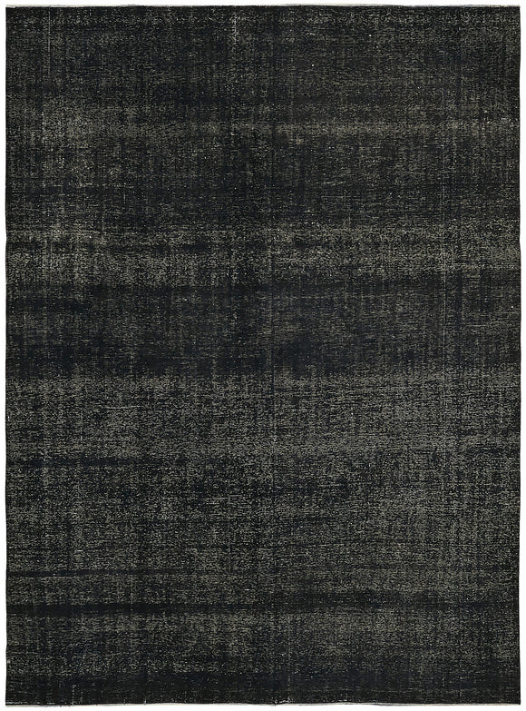 10x13 Black Overdyed Large Area Rug - 45483