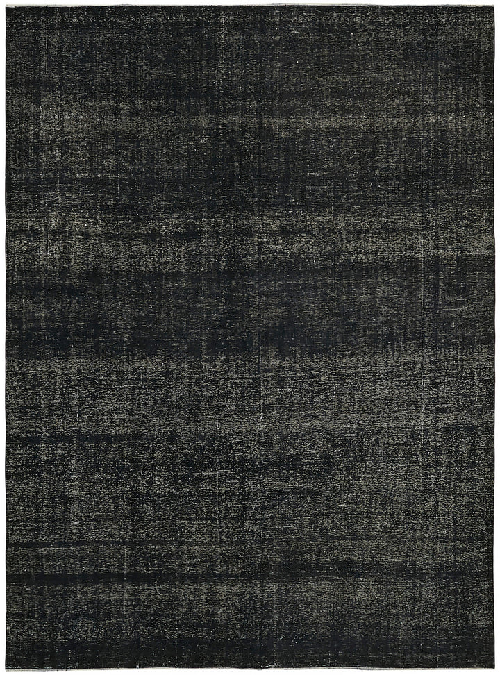 10x13 Black Overdyed Large Area Rug - 45483