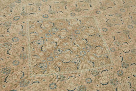 7x10 Beige Vintage Large Area Rug - 45489