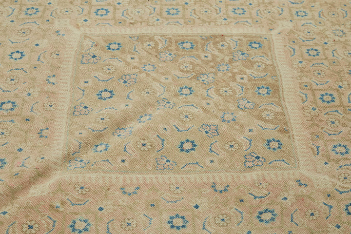 8x11 Beige Vintage Large Area Rug - 45492
