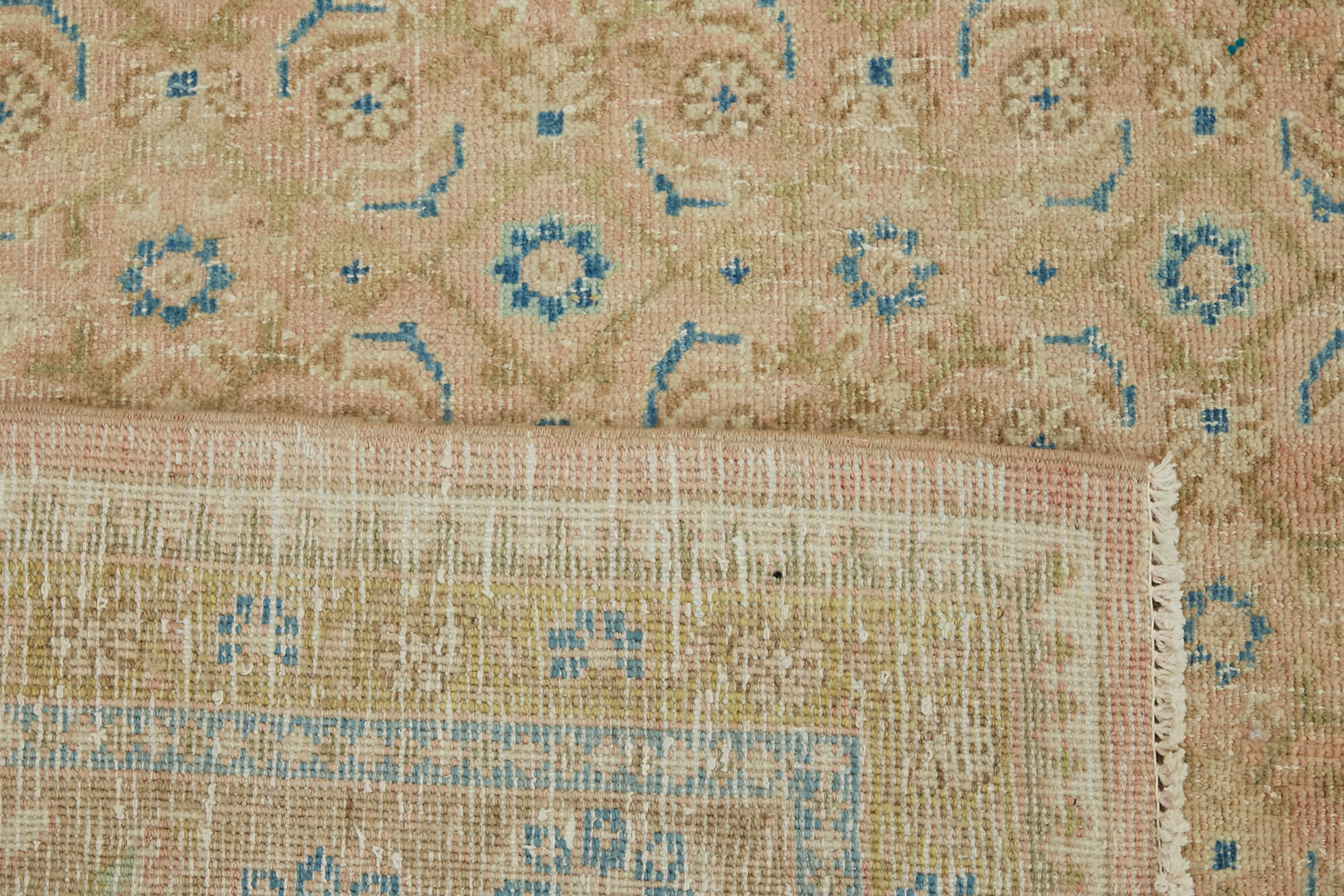8x11 Beige Vintage Large Area Rug - 45492