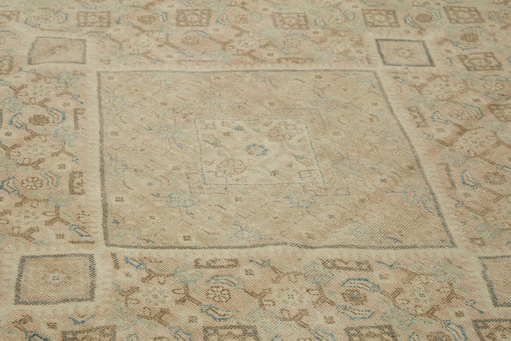 9x13 Beige Vintage Large Area Rug - 45496