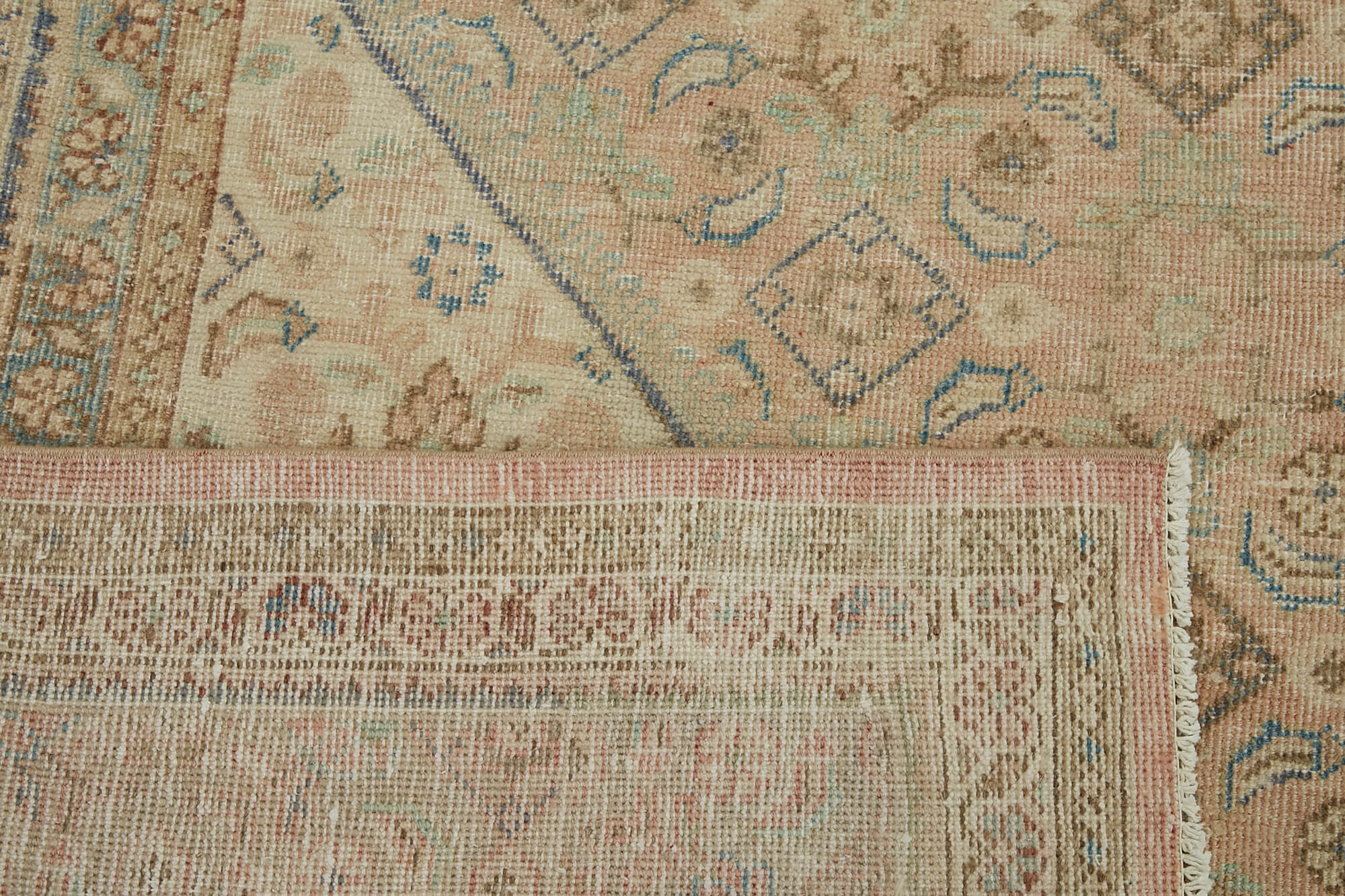 9x13 Beige Vintage Large Area Rug - 45496