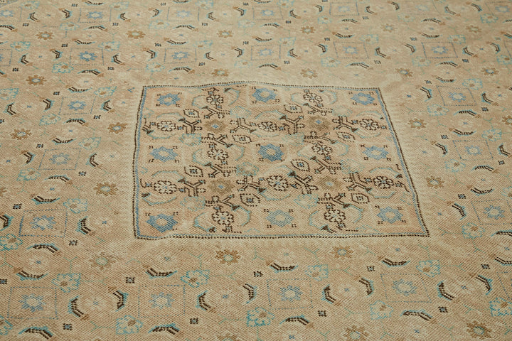 9x13 Beige Vintage Large Area Rug - 45500