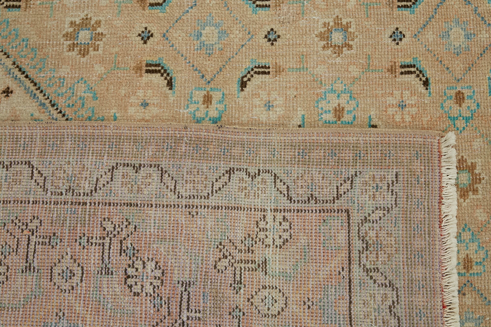 9x13 Beige Vintage Large Area Rug - 45500