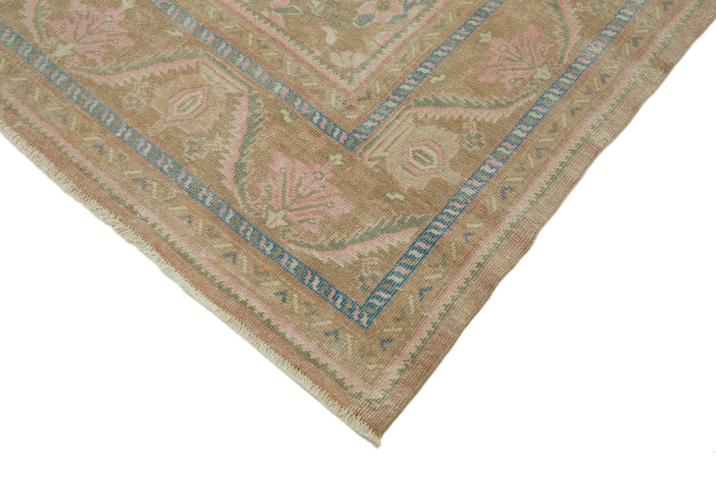 10x12 Beige Vintage Large Area Rug - 45506