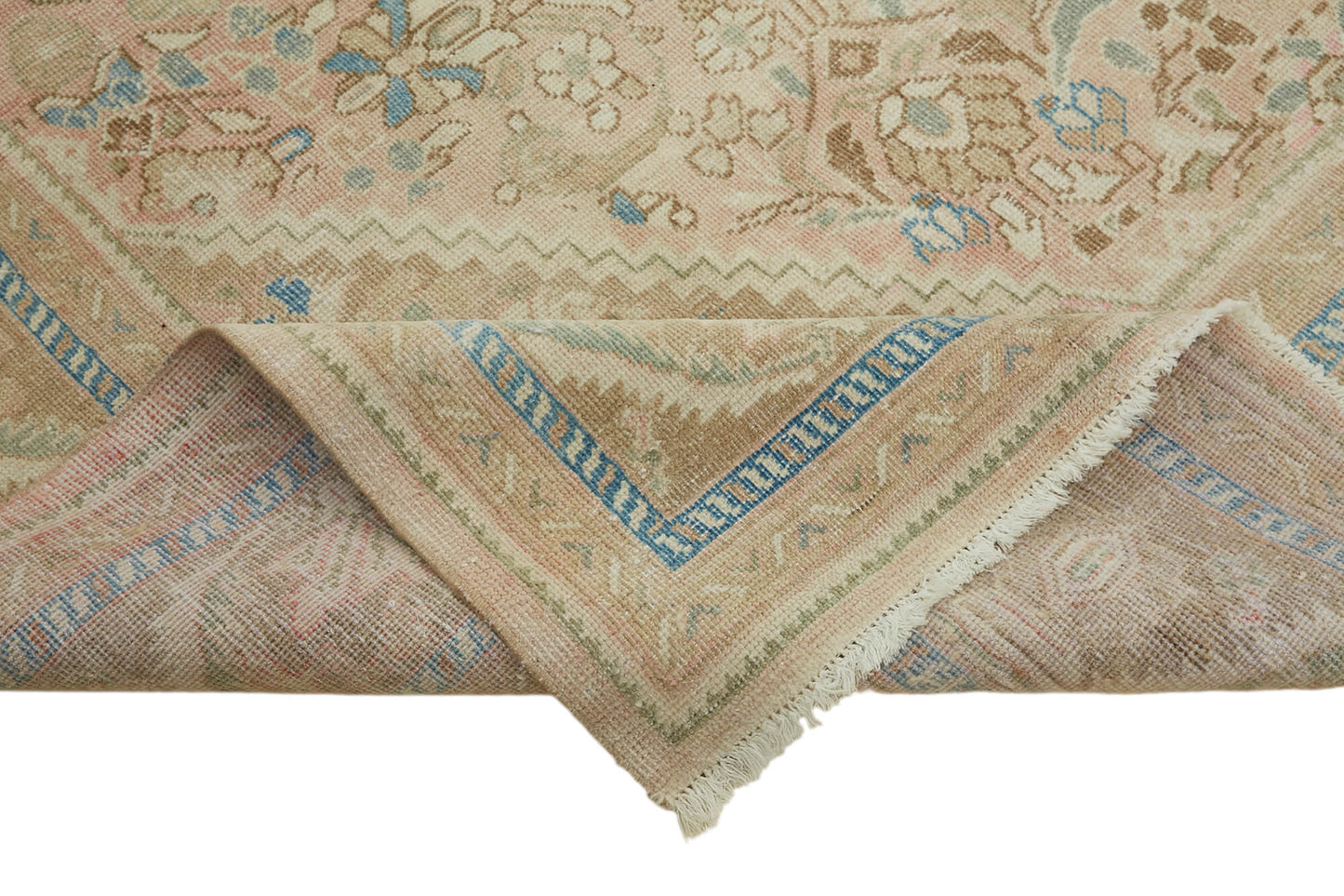 10x12 Beige Vintage Large Area Rug - 45506