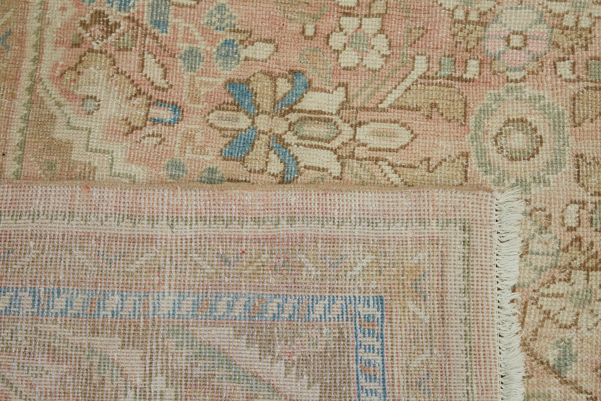 10x12 Beige Vintage Large Area Rug - 45506