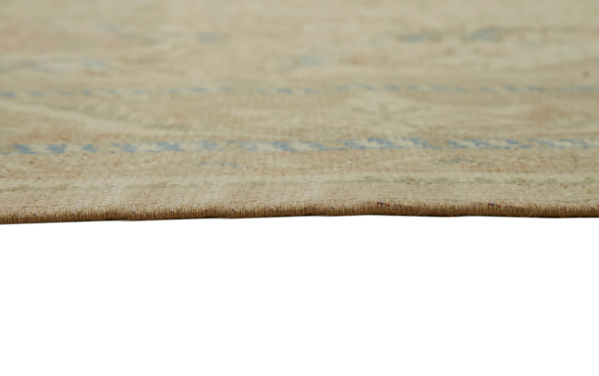 10x12 Beige Vintage Large Area Rug - 45506
