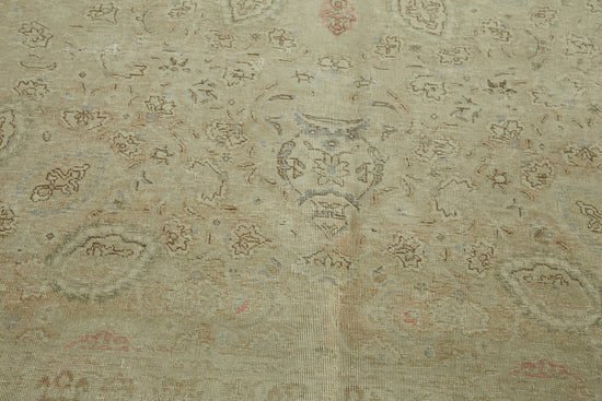 8x11 Beige Vintage Large Area Rug - 45512